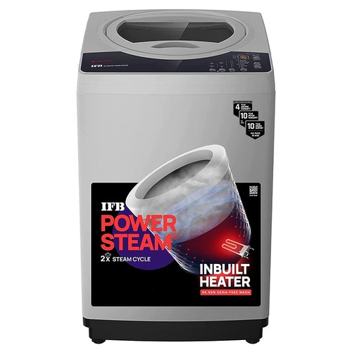 IFB 7 kg Fully Automatic Top Load Washing Machine with In-built Heater Black Grey TL70REGS